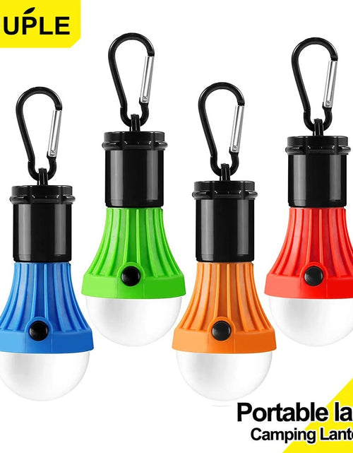 Load image into Gallery viewer, Camping Light Bulb Portable LED Camping Lantern Camp Tent Lights Lamp Camping Gear and Equipment with Clip Hook for Indoor
